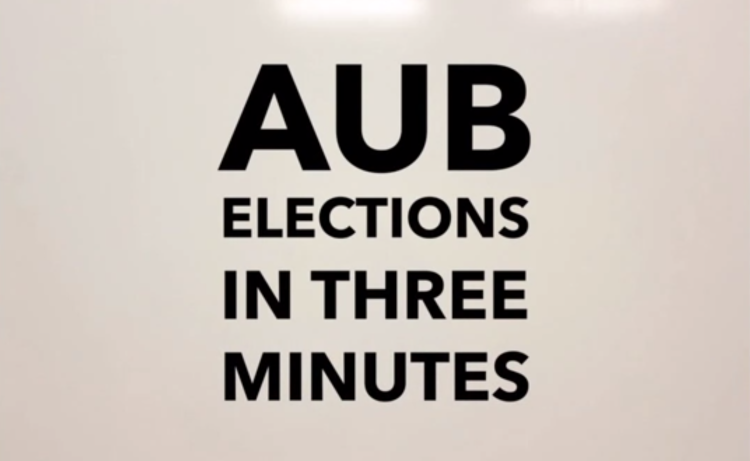AUB elections in 3 minutes
